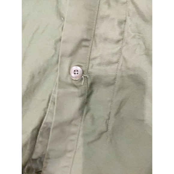 VTG 70s US Army Military Chemical Protective Liner Shirt Jacket OG107 Large L/R - Picture 5 of 6